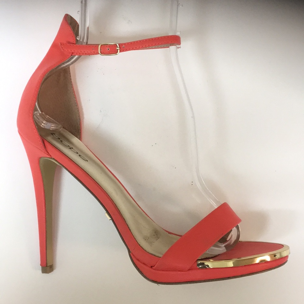Bebe ankle strap heel